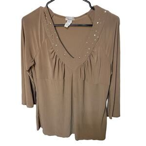 Nexxen Y2k Blouse bedazzled top